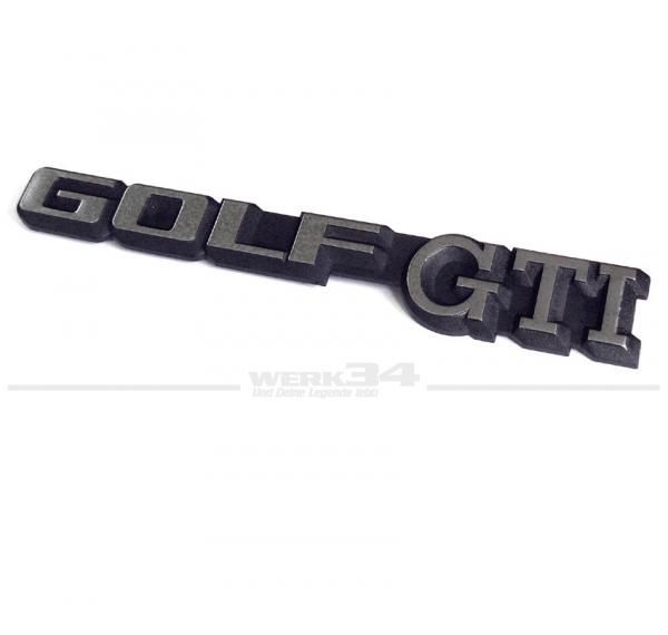 SHOP !!!!!!!!! Schriftzug Golf GTI für Heck Golf II