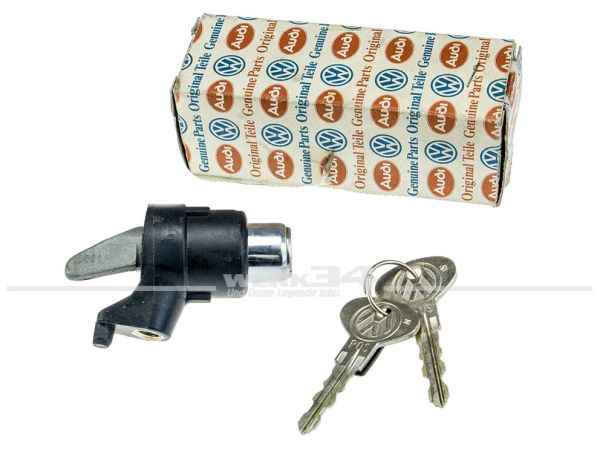 Heckklappenschloss mit Schlüsseln, passend für Bus T3 bis 07/83 NOS