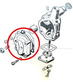 Shop !!!Gehäusedeckel für Lenkgetriebe VW Bus, passend für Modelle bis 07/67