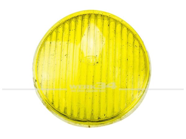 Hella Glas rund, gelb, für Zusatzscheinwerfer
