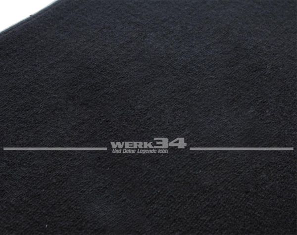 Satz Fußmatten schwarz-schwarz, passend für Golf III