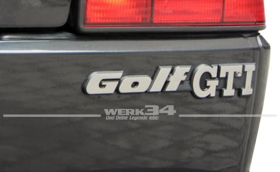 Schriftzug für Heck "Golf GTI"
