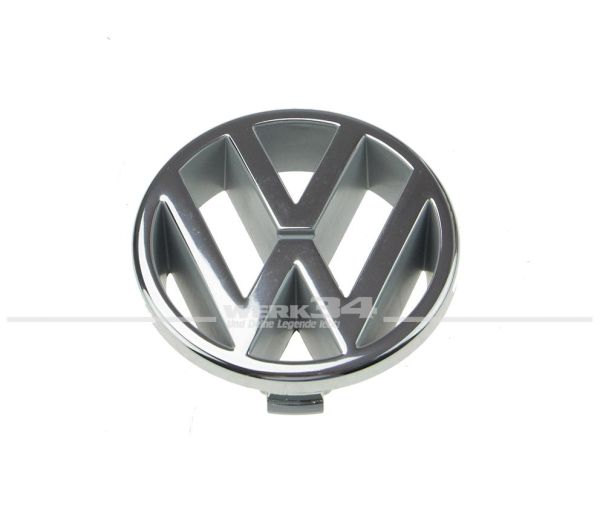VW-Zeichen vorne, chrome, passend für Polo 86C 2F