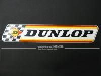 Aufkleber "Dunlop", groß