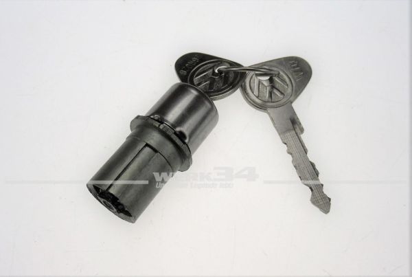 Heckklappen-Schließzylinder mit Schlüsseln, T2 (ab 08/70)