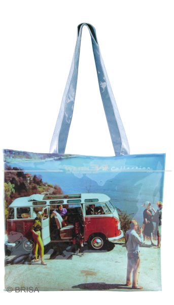 VW Bulli PVC Shopper Bag "Szenerie"