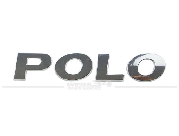 Schriftzug POLO für Heck Polo 6R chrom