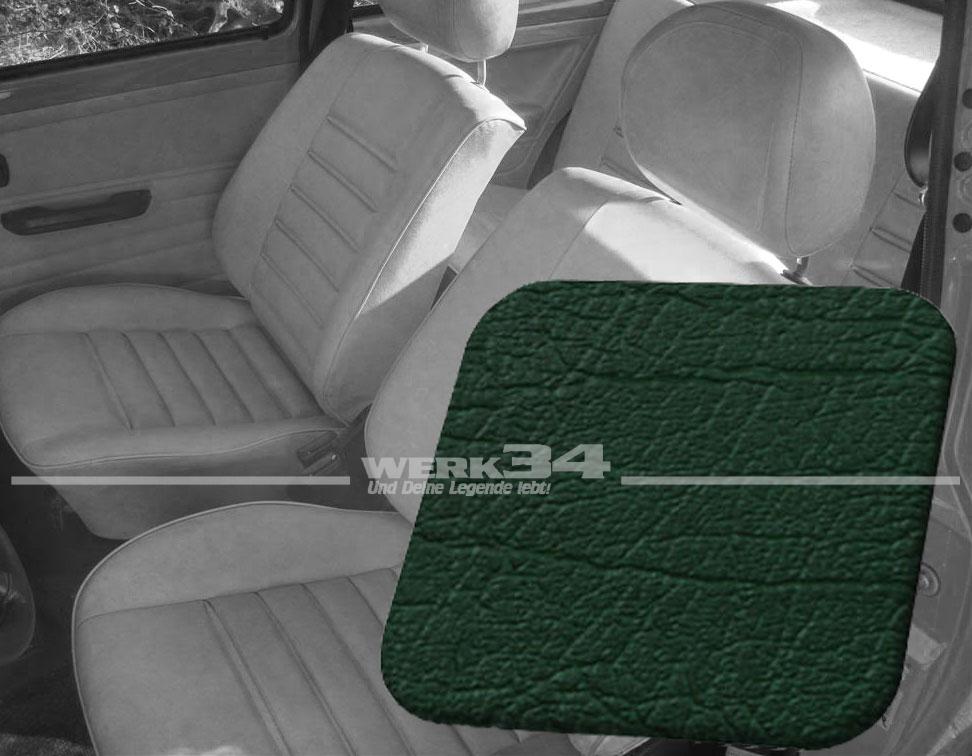 Kunstleder Sitzbezug passend Audi A1 Schwarz Braun