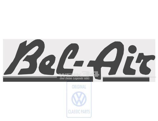 Schriftzug "Bel-Air"