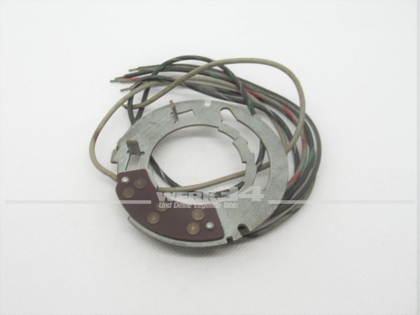 Rastblech mit Kontaktplatte für Blinkerschalter (SWF), passend für Typ 3/34 (bis 08/67)
