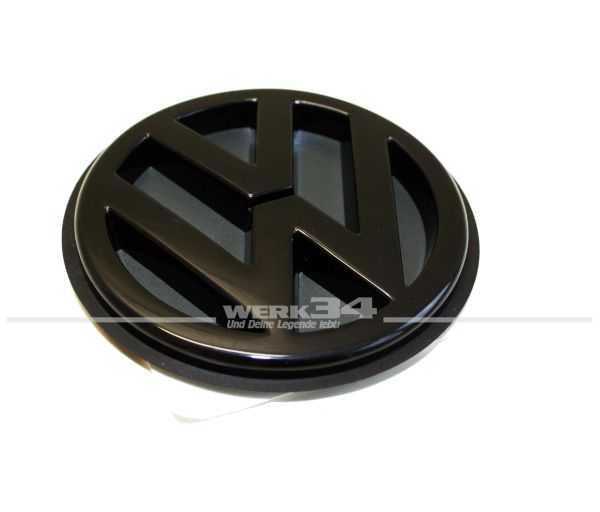 Marken-Emblem hinten schwarz, passend für Golf 3/Vento, 85mm