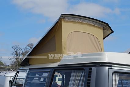 Zelt für Westfalia Hubdach / Klappdach, beige, ECO-Version, passend für Modelle von 08/67-07/73