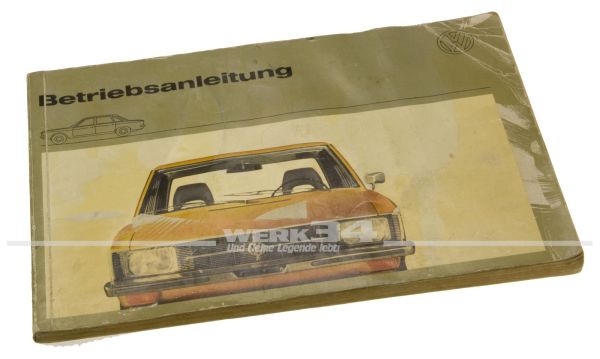 Betriebsanleitung VW K 70 Ausgabe 1971