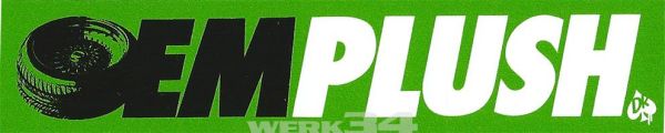 DUBKORPS OEM Plush Sticker, Grün