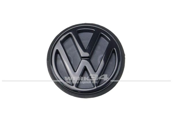 Emblem for rear flap, black, fits for Golf MK3 + Passat + Polo, original  part