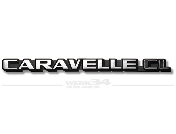 Schriftzug Caravelle CL für VW Bus T3