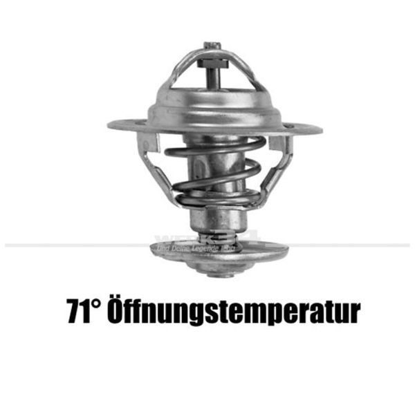 Rennsport Thermostat - 71° Öffnungstemperatur, passend für Golf I+II